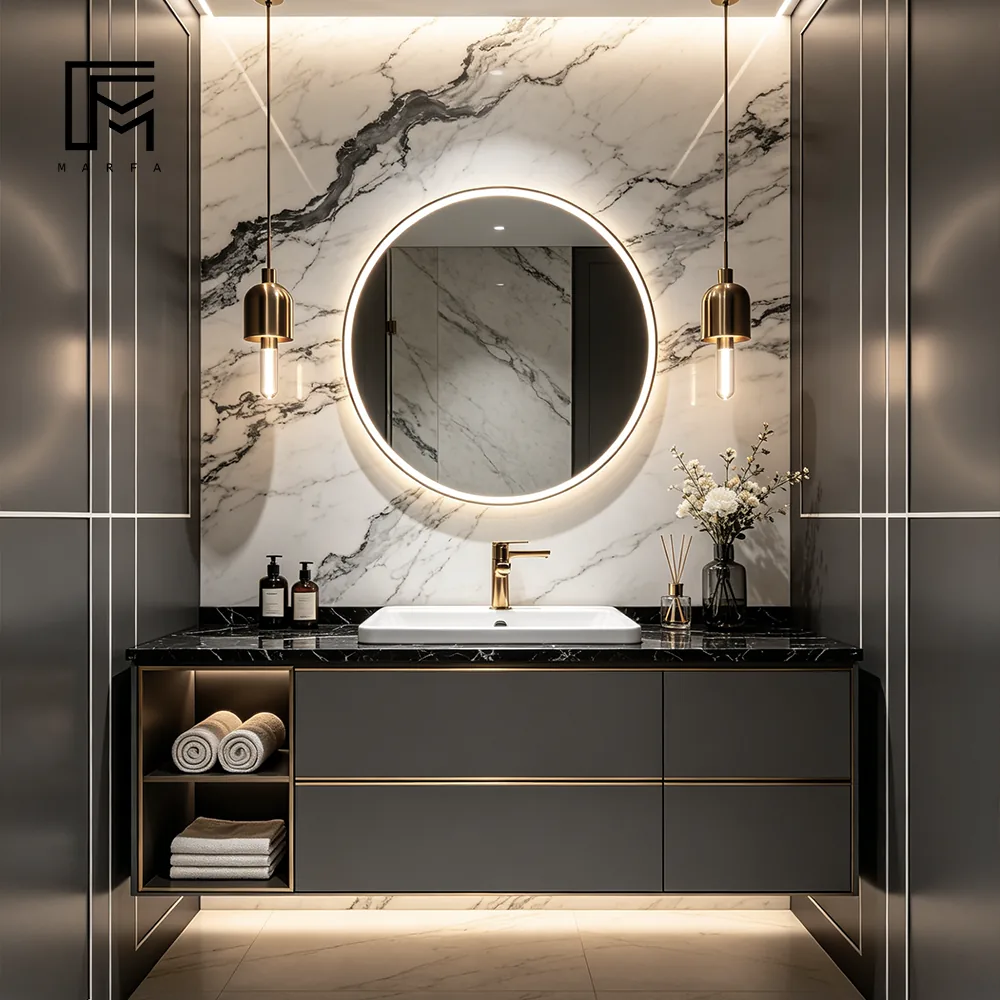 Floating Bathroom Vanity for international furniture procurement