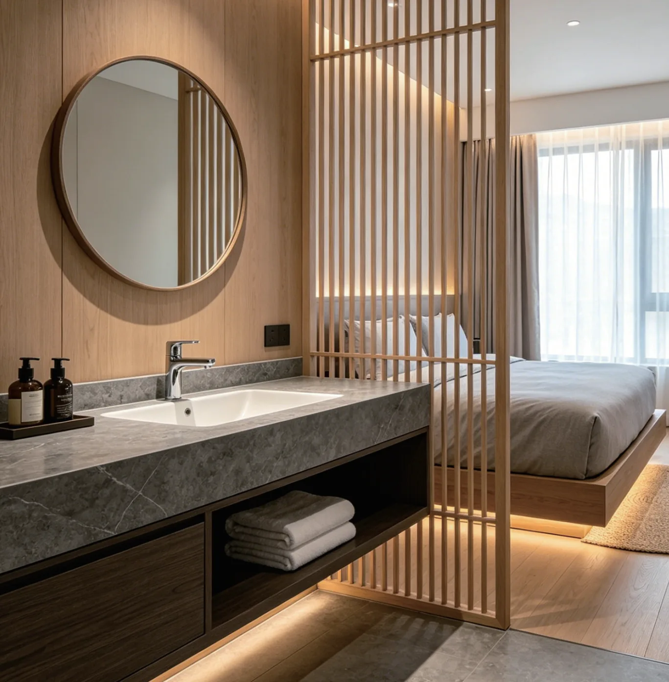 Guestroom Vanity Suite for international furniture procurement