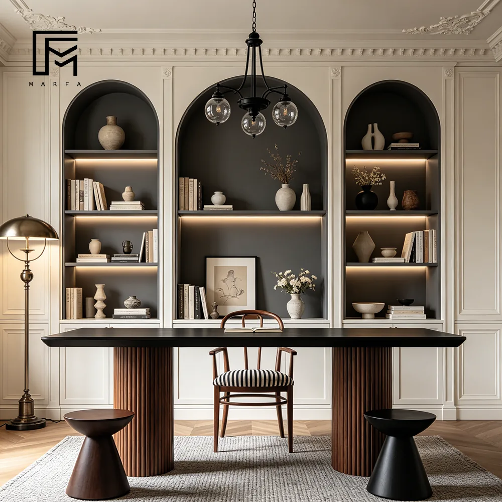Feature Wall Display System for international furniture procurement