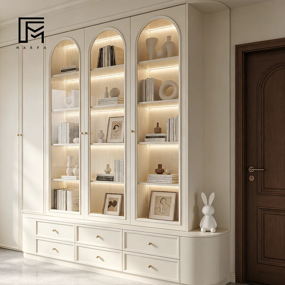Hospitality Lounge Shelving for international furniture procurement