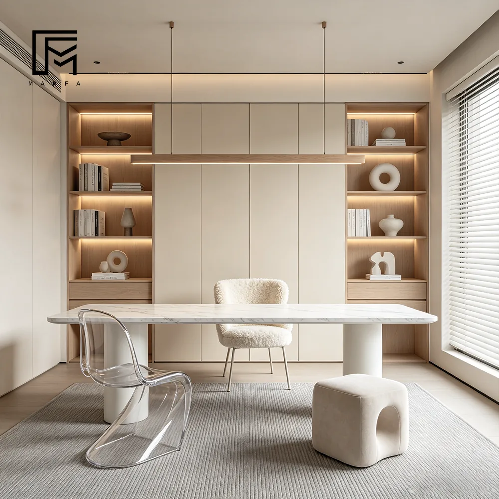 Mixed Storage and Display Wall for international furniture procurement