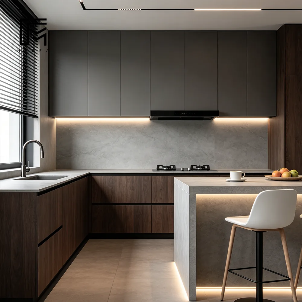 Apartment Kitchen Cabinet Package for international furniture procurement