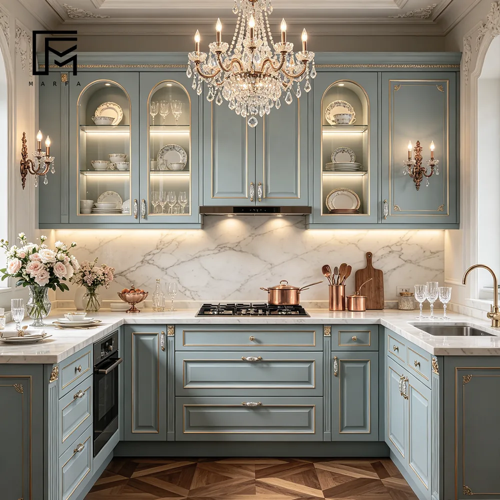 Residential Galley Kitchen for international furniture procurement