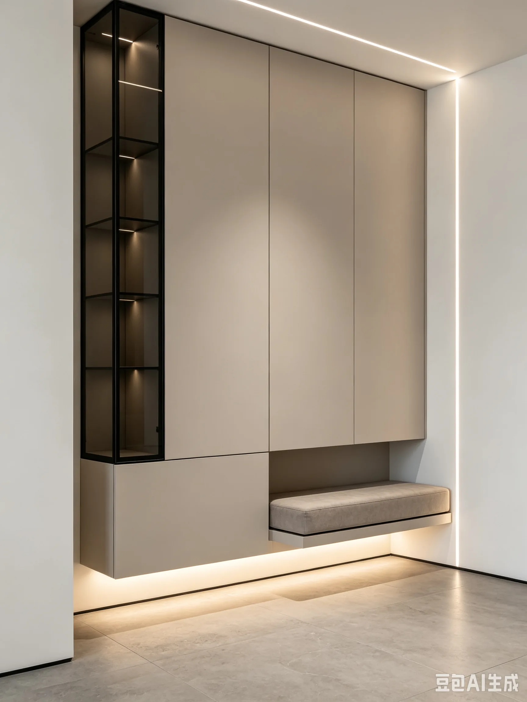 Full-height Entry Cabinetry for international furniture procurement