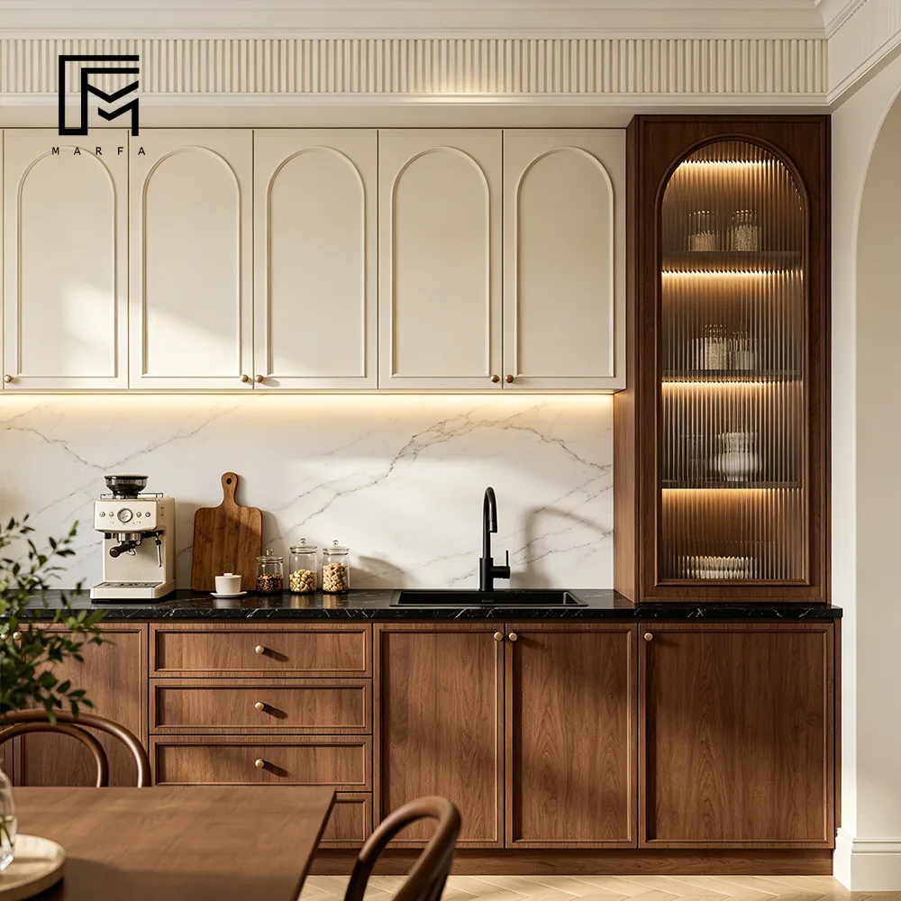 Stone-top Buffet Cabinet for international furniture procurement