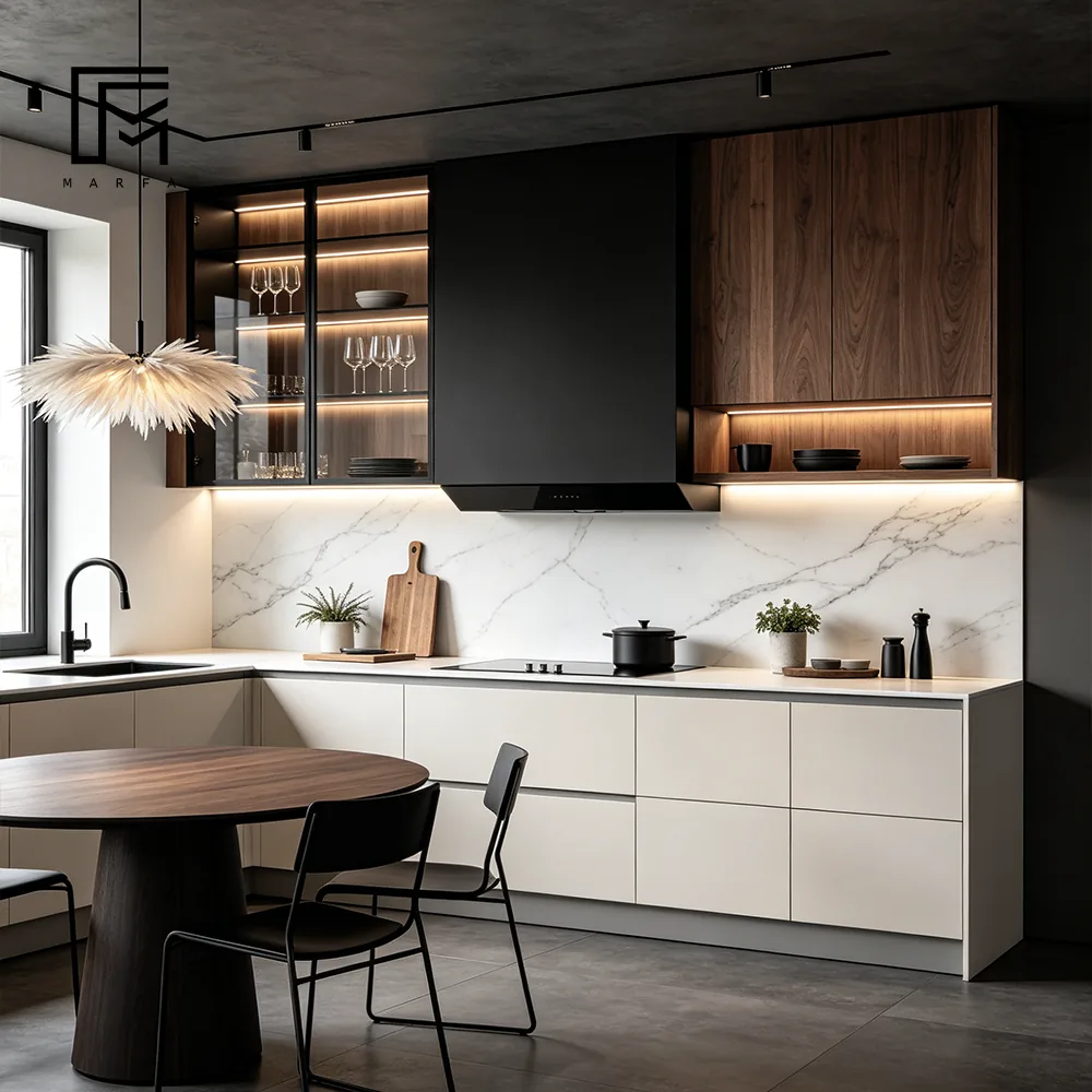 Full-height Dining Storage for international furniture procurement