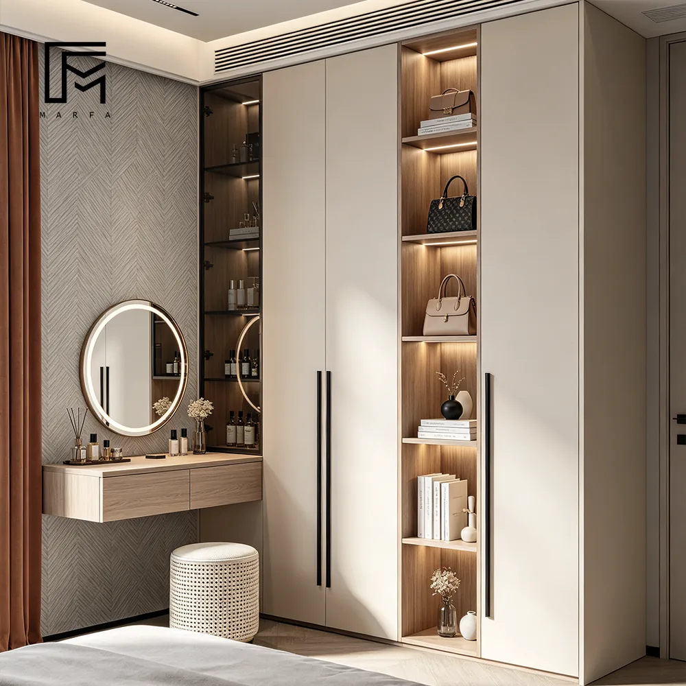 Integrated Wardrobe Wall for international furniture procurement