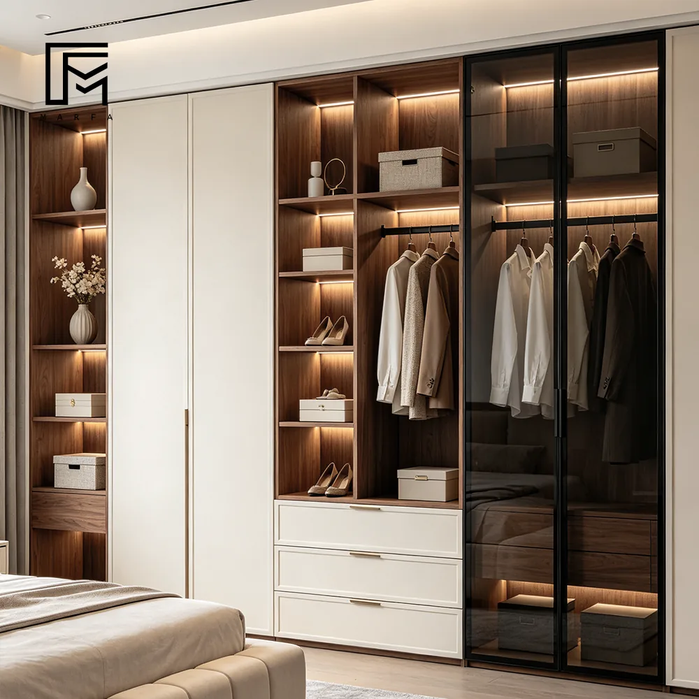 Sliding-door Wardrobe System for international furniture procurement