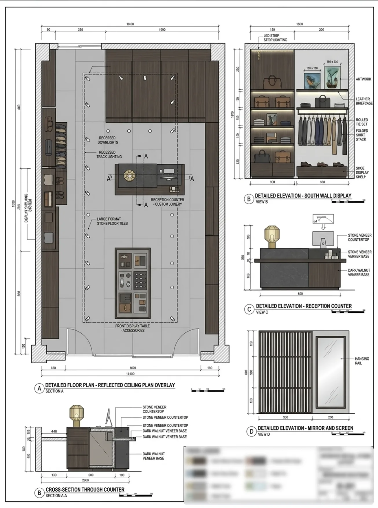 MARFA commercial interior project coordination